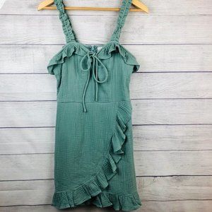 7 Wonders Dress in Sage Green
